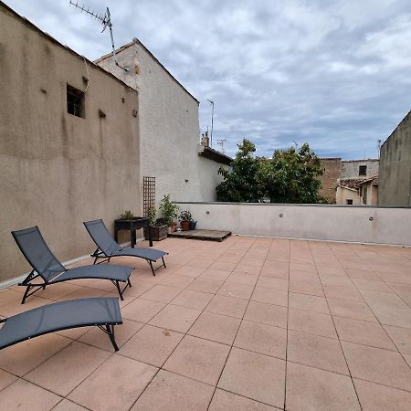 T4- Terrasse 50M², Garage, Centre-Ville Narbona Exterior foto